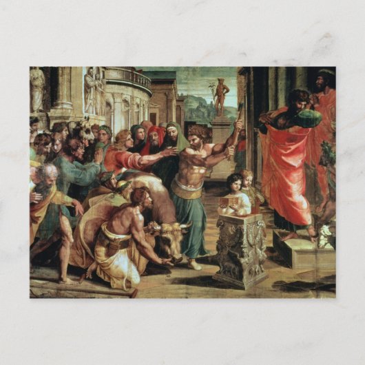 ライストラでの犠牲（システィーナCのための漫画） ポストカード (正面)