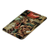 ライストラでの犠牲（システィーナCのための漫画） マグネット (左側)