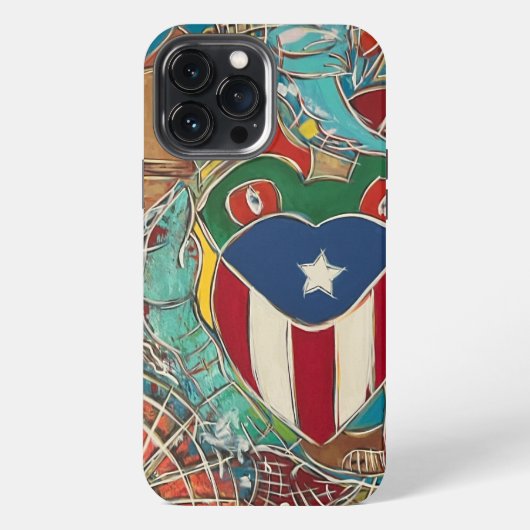 ライスラプエルトリコ iPhoneケース (裏面)