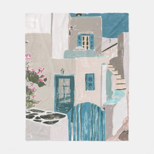 ライスラII フリースブランケット (正面)