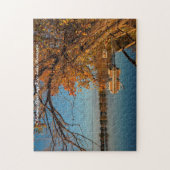 ライスレイクミネソットクリスマスグリーティング ジグソーパズル (縦)