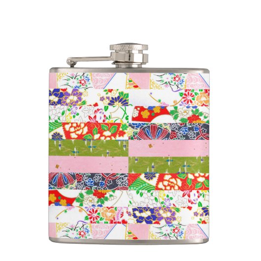 ライス紙アート フラスク (正面)