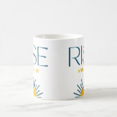 ライズとシャインのコやる気を起こさせるーヒマグ コーヒーマグカップ (中央)