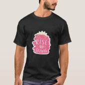 ライズとシャインサンシャイン&クラウド Tシャツ (正面)