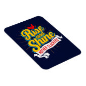 ライズとシャインマザークラッカーズルースターカントリー マグネット (右側)