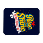 ライズとシャインマザークラッカーズルースターカントリー マグネット (横)