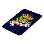 ライズとシャインマザークラッカーズルースターカントリー マグネット (左側)