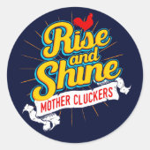 ライズとシャインマザークラッカーズルースターカントリー ラウンドシール (正面)