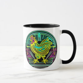 ライズとシャインルースターコーヒーマグ マグカップ