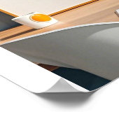 ライズとシャイン金ゴールドスター ポスター (角)