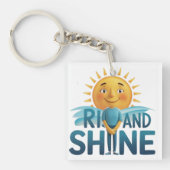 ライズとシャイン キーホルダー (正面)