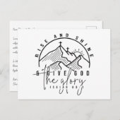 ライズとシャイン ポストカード (正面/裏面)