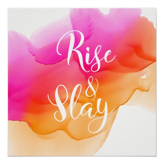 ライズとスリーウォーターカラー ポスター (正面)