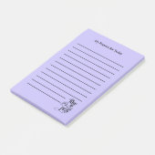 [ライズとパープル祈祈りの言葉]リストの並び ポストイット (アングル)