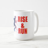 ライズと走 コーヒーマグカップ (正面右)
