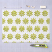 ライズアンドシャイン紙カットアートプリント 薄葉紙 (クラフト)