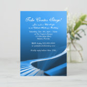 ライズィング キーズ 5 x 7インチの招待状 招待状 (スタンド正面)