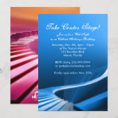 ライズィング キーズ 5 x 7インチの招待状 招待状 (正面/裏面)