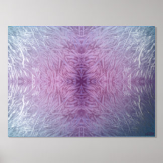 ライズ高級銀箔ブロックアートプリント 箔ポスター