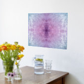 ライズ高級銀箔ブロックアートプリント 箔ポスター (レイダウン (キッチン))