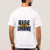 ライズ&シャインサンライズグラデーションティー Tシャツ (裏面)