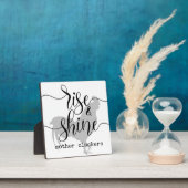 ライズ&シャインマザークラッカーズファームハウスサイン フォトプラーク (インサイチュ)