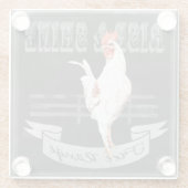 ライズ&シャインルースター ガラスコースター (裏面)