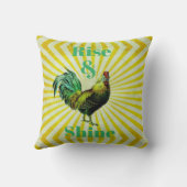 ライズ&シャイン装飾用クッション クッション (裏面)