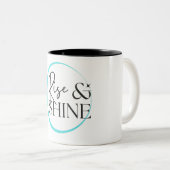 ライズ&シャイン ツートーンマグカップ (正面右)