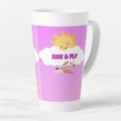 ライズ&フライマグカップ カフェラテマグ (右アングル)