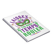 ライセスレボンテンプルーラーマルディグラ ノートブック (右側)