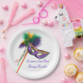 ライセスレボンテンプルーラー! ペーパープレート (パーティー)