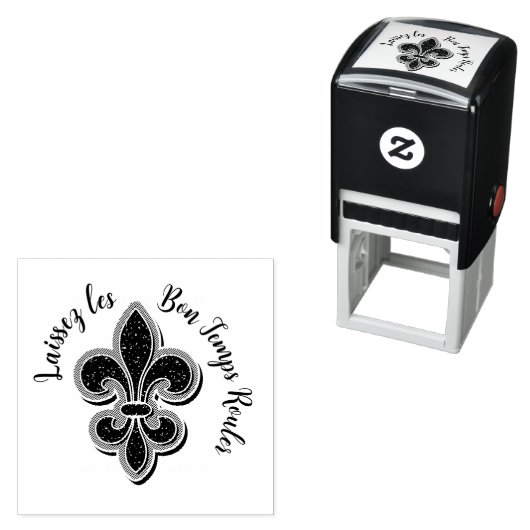 ライセズマルディグラス(紋章の)フラ・ダ・リTシャツ セルフインキングスタンプ (インサイチュ)