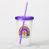 ライセズレボンゴテンププルマルディグラスレインボー アクリルタンブラー (裏面)