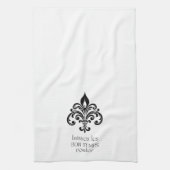 ライセズレボンテンプスルーラーキッチンタオル キッチンタオル (縦)