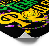 ライセズレボンテンプスルーラーマルディグラビーズフルー ポスター (角)