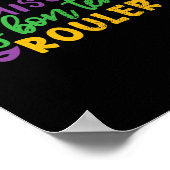 ライセズレボンテンプスルーラーマーディグラスコストパーティー ポスター (角)