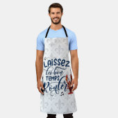 ライセズレボンテンプルーラークロフィッシュエプロン エプロン (着用した状態)