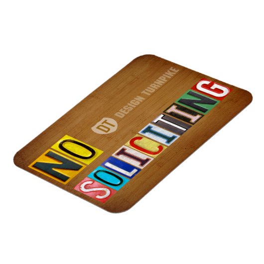 ライセンスの勧誘なしプレートアートレター磁石 マグネット (左側)