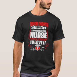 ライセンスを受けた実用的なナース医療の分野に強い Tシャツ