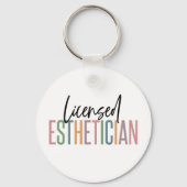 ライセンスエステティシャン美容師ビューティシャン キーホルダー (正面)