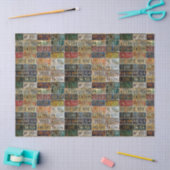 ライセンスプレートティッシュまたはデコページ紙 薄葉紙 (クラフト)