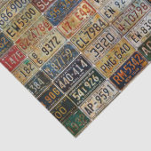 ライセンスプレートティッシュまたはデコページ紙 薄葉紙 (詳細)