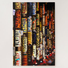 ライセンスプレート収集 ジグソーパズル