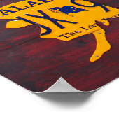 ライセンスプレート2012 Ed統一された州のマップ。1 ポスター (角)