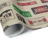 ライセンスプレート ラッピングペーパー (ロールコーナー)