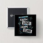 ライセンスプレート...EDSボタン 缶バッジ (正面&裏面)