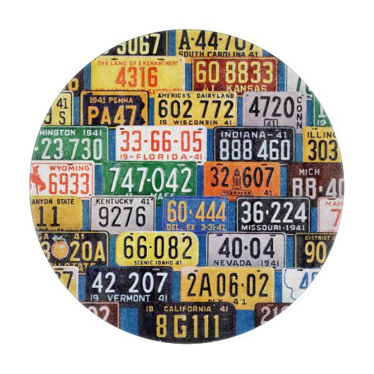 ライセンスプレート(H.ウィルソン・スミス カッティングボード (正面)