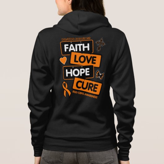 ライセンスプレート...RSD/CRPS パーカ (裏面)