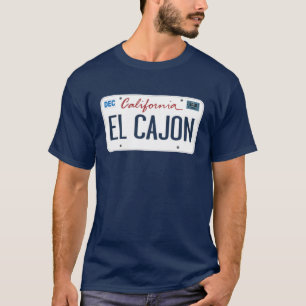 ライセンスプレートEl Cajon California T Shirt Tシャツ